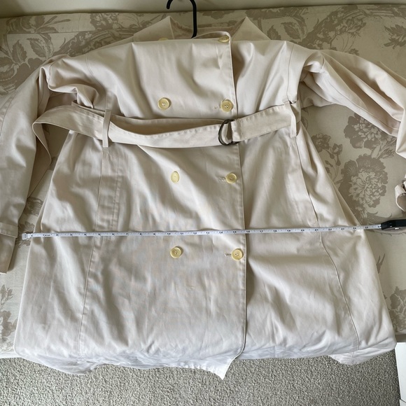 Vintage Women’s London Fog Cream Trench Coat size 12 - Picture 10 of 10